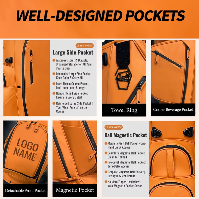 ASL GOLF Stand Bag Waterproof  - Golf Equipment Logos recension och pris